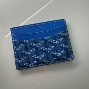 Blue Card Holder